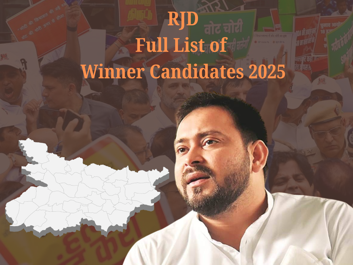 Check Full List of RJD Winner Candidates | Bihar Assembly Election Results 2025 (results.eci.gov.in)