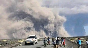 Silent for 10,000 years, then an explosion: Eyewitnesses capture Ethiopia’s rare volcanic eruption | Watch