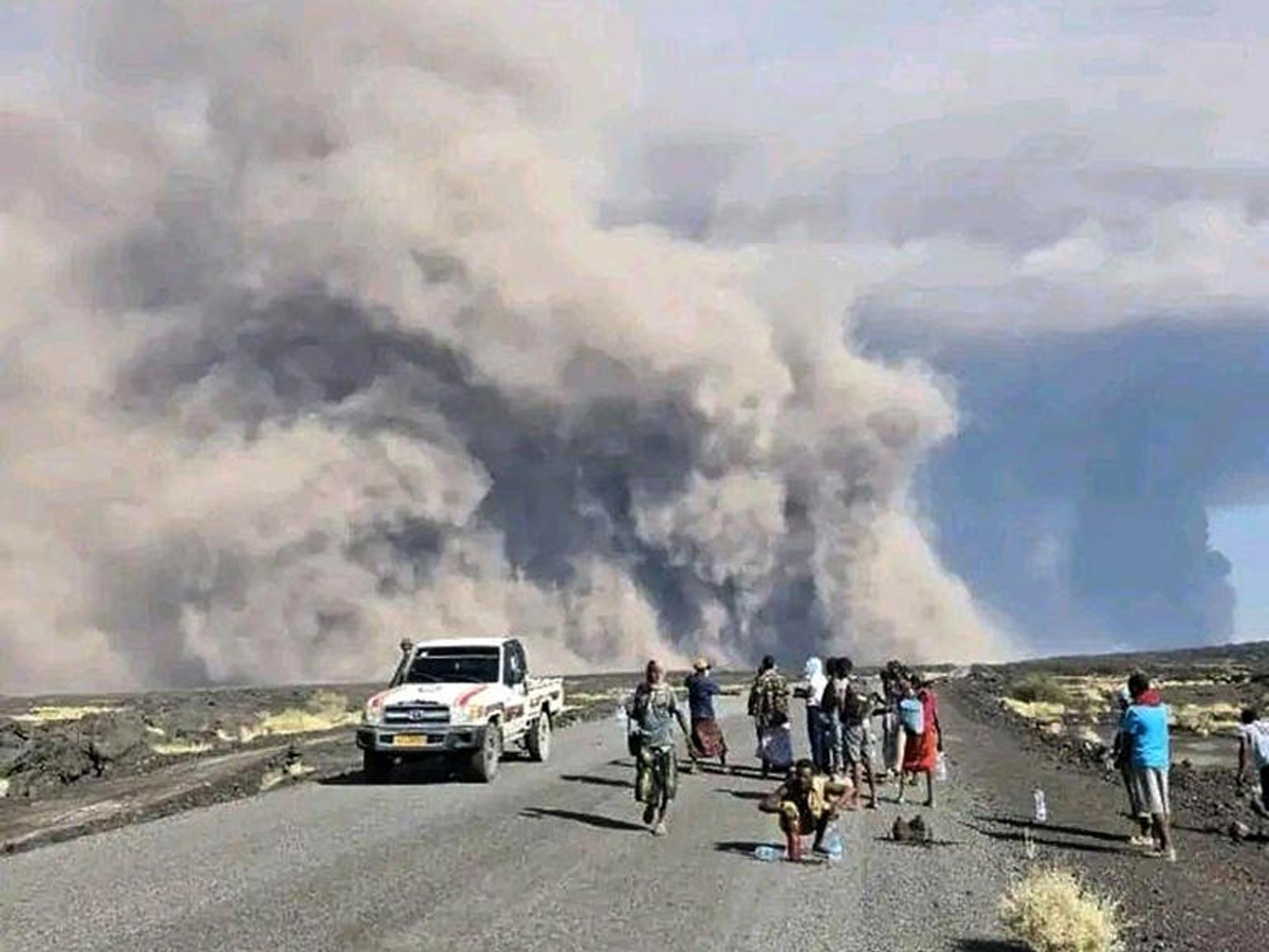 Silent for 10,000 years, then an explosion: Eyewitnesses capture Ethiopia’s rare volcanic eruption | Watch
