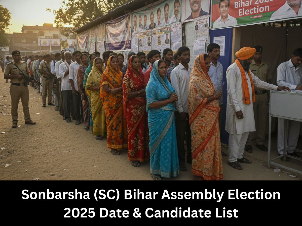 Sonbarsha Election 2025: Check Polling Date, Result Date, List of Candidates; Know More About Vidhan Sabha Chunav
