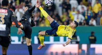 Cristiano Ronaldo Scores Stunning Bicycle Kick Goal For Al-Nassr | Watch