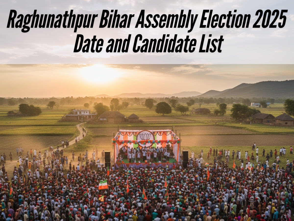 Raghunathpur Bihar Election 2025 Date: Candidates, Result Date; All You Need To Know About Raghunathpur Vidhan Sabha Seat