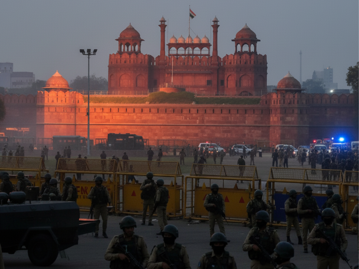 Delhi Red Fort Blast: Security Heightened Across NCR After Deadly Explosion | Full Details Inside