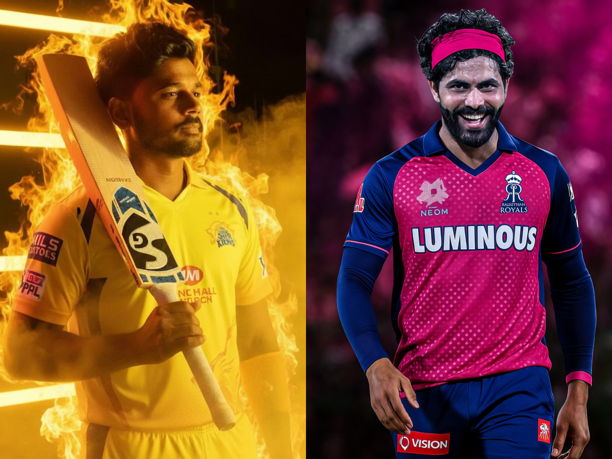 IPL Trade Window CSK-RR Trade Done: Jadeja, Curran Move to Rajasthan as Samson Heads to Chennai