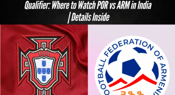Portugal vs Armenia Live Streaming, FIFA World Cup 2026 Qualifier: Where to Watch POR vs ARM in India | Details Inside