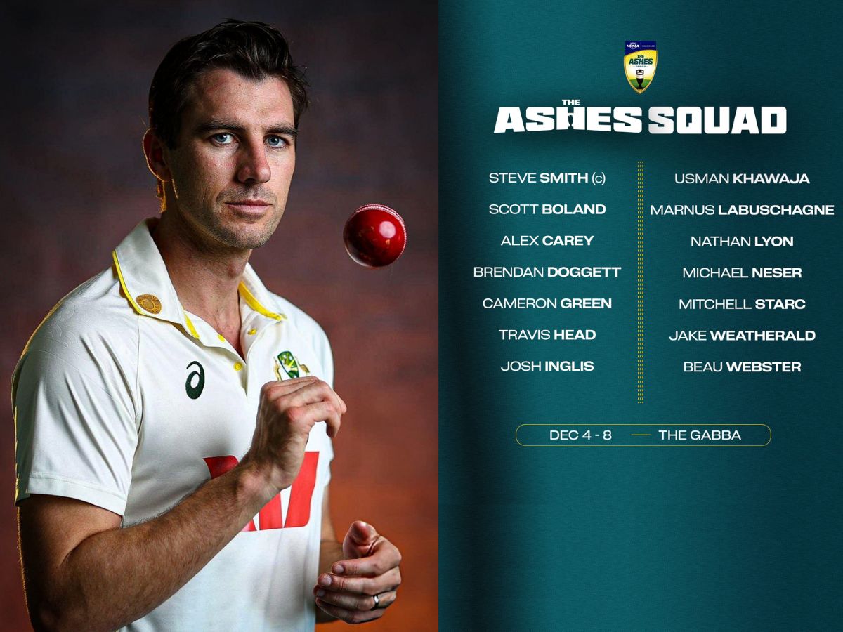 Australia vs England 2nd Ashes Test: No Pat Cummins As Hosts Reveal Unchanged Squad