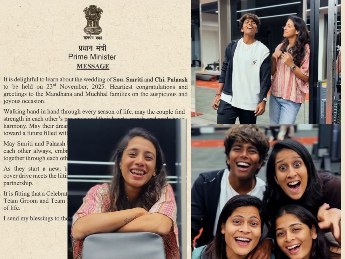 Smriti Mandhana Announces Engagement in Viral Video, PM Modi Reveals Wedding Date