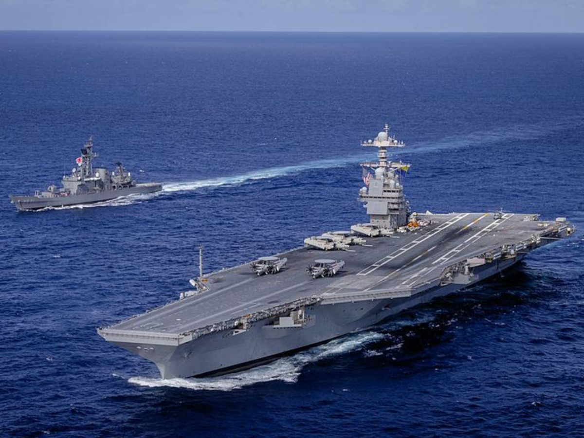Most Advanced US Aircraft Carrier Enters Caribbean Amid Major Military Buildup Near Venezuela