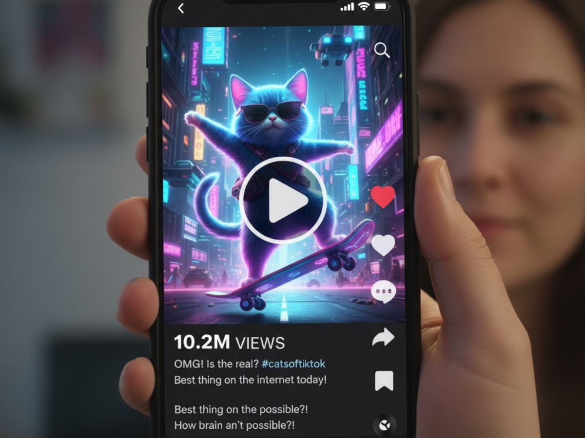 Why This Chaotic AI Cat Video Is Winning the Internet With Over 6 Million Views | Slop or Creative Genius