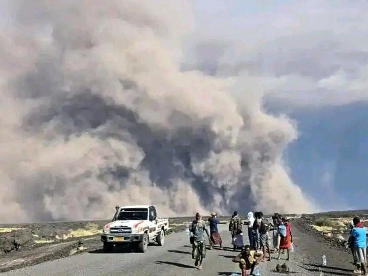 Ethiopia’s Hayli Gubbi Volcanic Eruption Sends Ash Cloud Into Indian Airspace | IMD Alert Issued: What India Must Do Now