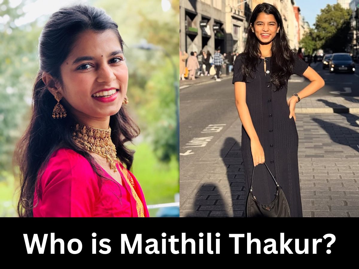 Who is Maithili Thakur? Age, Criminal History, Constituency, Income of  BJP’s Youngest Candidate | Bihar Elections 2025