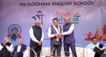 Surat Indoor Stadium Comes Alive as V N Godhani School Hosts Grand Annual Function