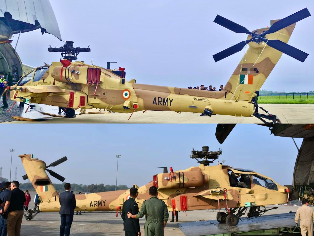Apache AH-64E Helicopters Final Batch Delivered to Indian Army from US: What It Brings to the Army?