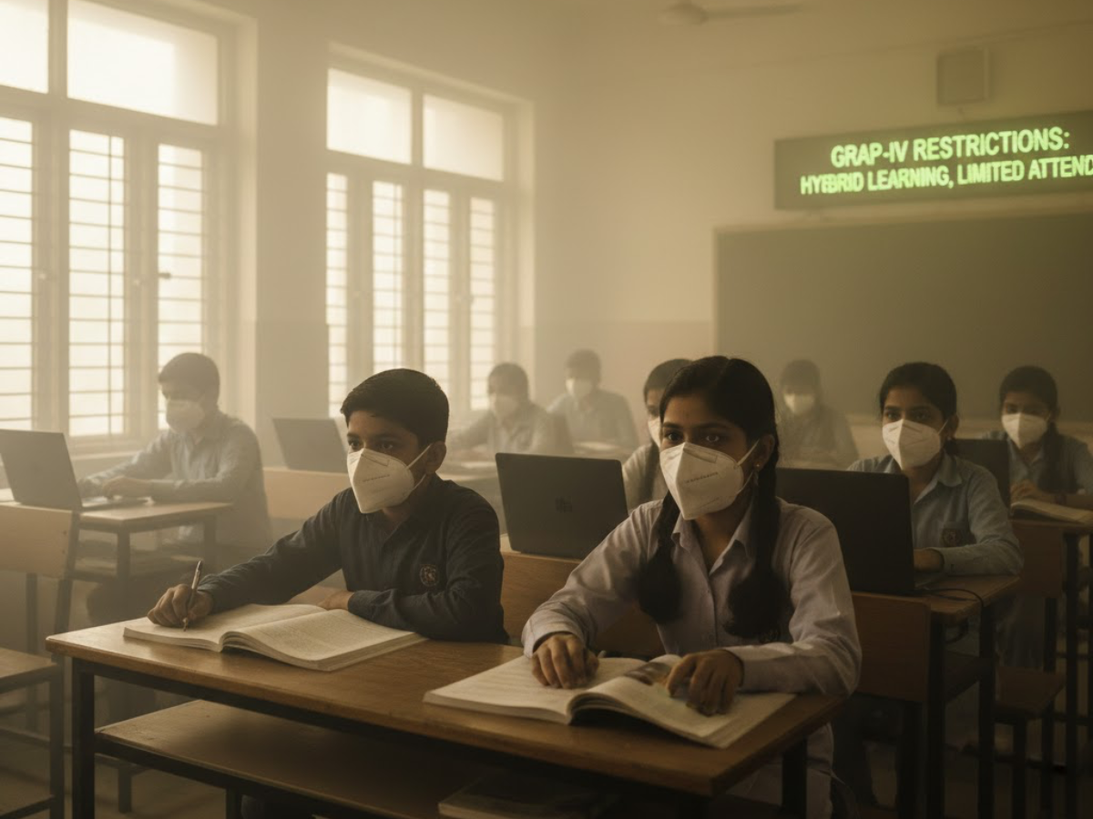 Are Delhi Schools Closed Tomorrow? GRAP-IV Forces Hybrid Classes, Offices at 50%