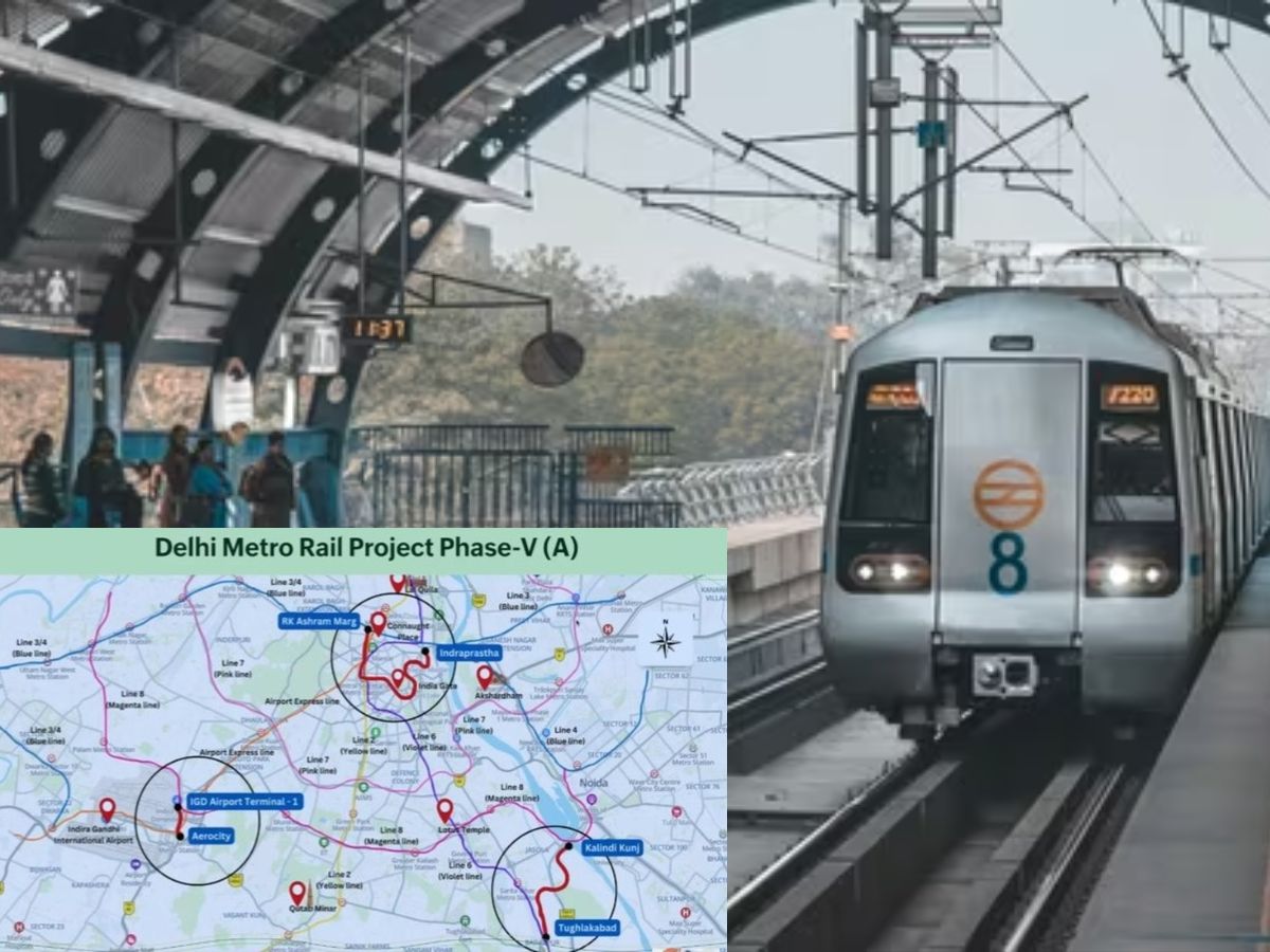 Delhi Metro Phase 5A: Cabinet Approves 16 km Network Expansion & 13 New Stations | All You Need to Know