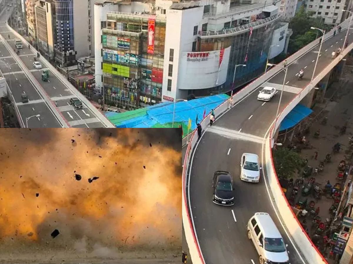 Dhaka Blast: Crude Bomb Thrown From Flyover in Moghbazar Area, Leaves One Dead
