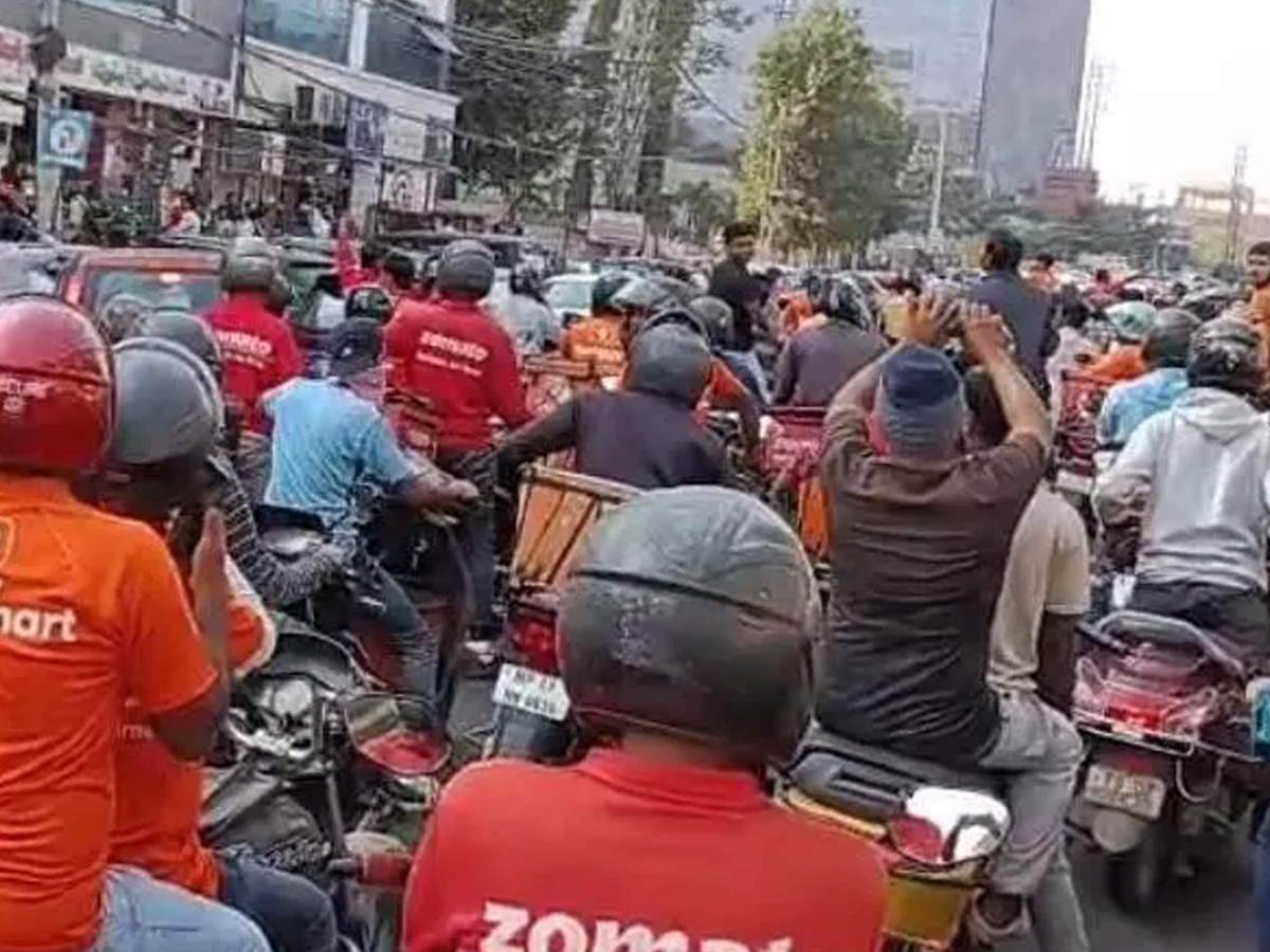 Gig Workers Strike: Nationwide Walkout Across India on New Year’s Eve, Swiggy, Zomato & Others’ Delivery Services Come to a Halt