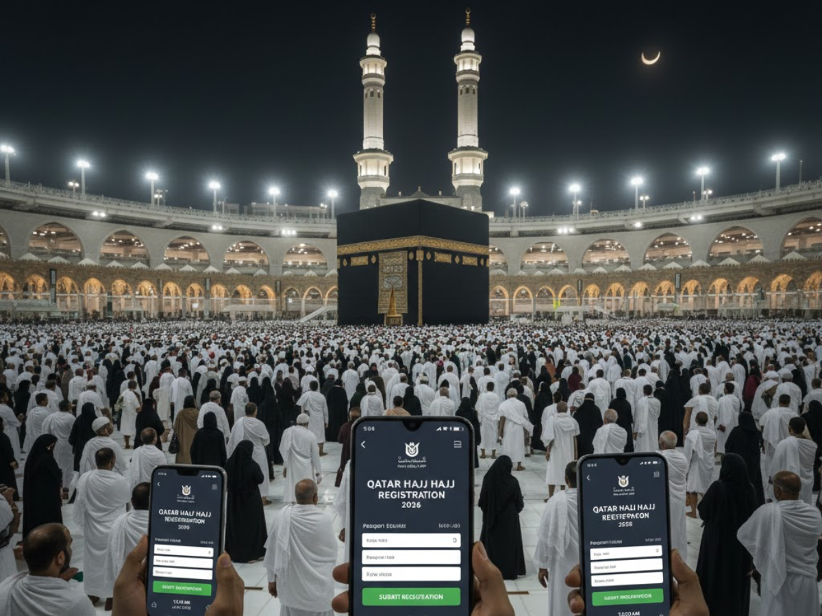 Qatar Opens Hajj 2026 Registration: New Rules, Quota & How Indians Can Register Online