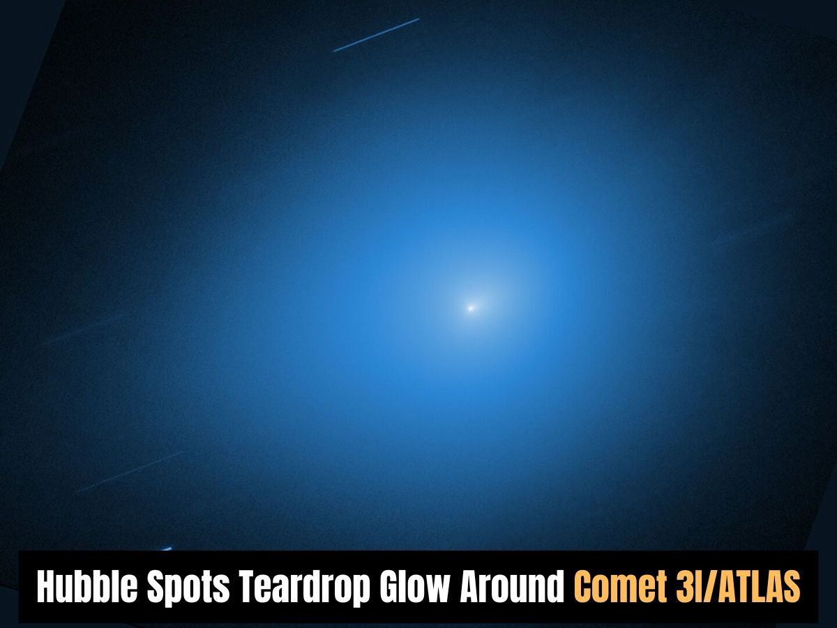 Beyond a Comet? Hubble Captures 40,000 km Glowing Halo Around Interstellar Comet 3I/ATLAS