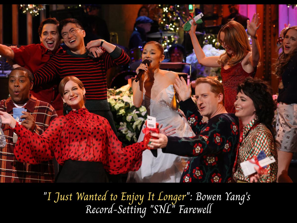Bowen Yang’s Emotional ‘SNL’ Finale Breaks Ratings, Exits Against Show’s Wishes