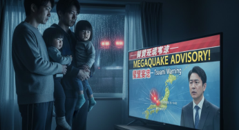 Japan Issues Rare Megaquake Alert: Study Warns of 98-Ft Tsunami Risk & 1,99,000 Deaths