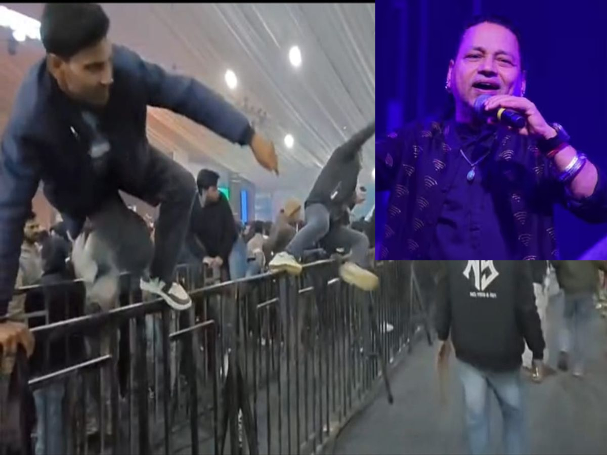 ‘Janwargiri Mat Kariye’: Kailash Kher Stops Gwalior Concert Midway After Unruly Crowd Breaks Barricades & Rushes Towards Stage