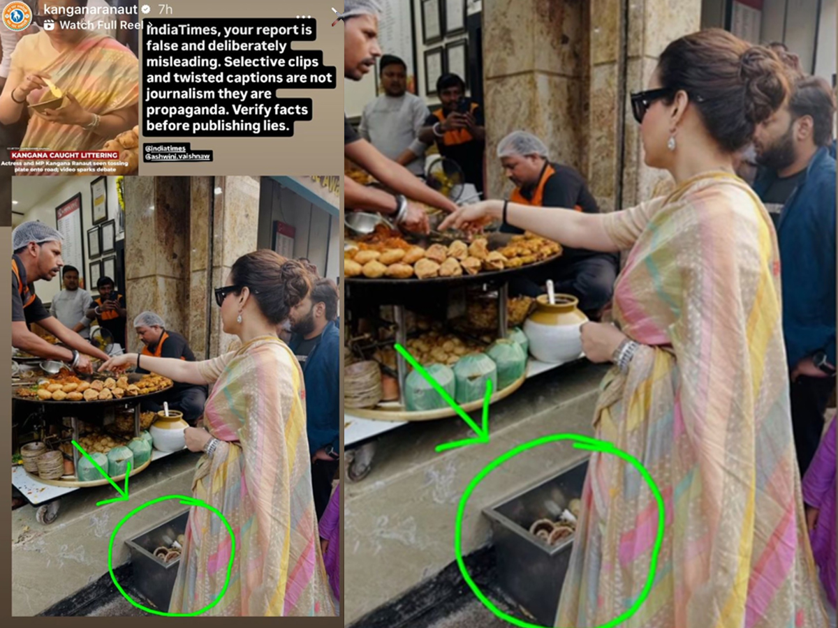 ‘Verify Facts Before…’: Kangana Ranaut Refutes Varanasi Litter Accusations: Shares Proof of Responsible Disposal