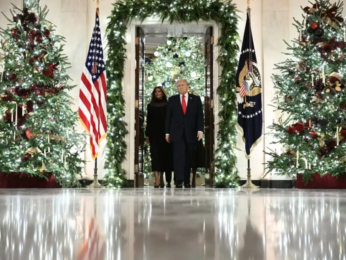 Donald Trump Reveals What He Didn’t Like About Melania’s Christmas Decorations