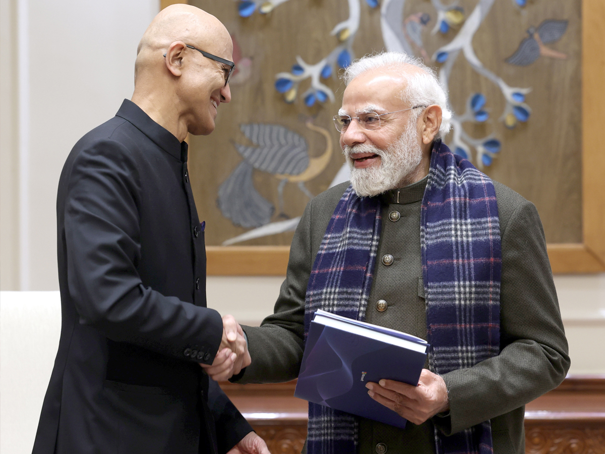 Satya Nadella Commits $17.5 Billion to Build India’s AI Future Following Talks With PM Modi