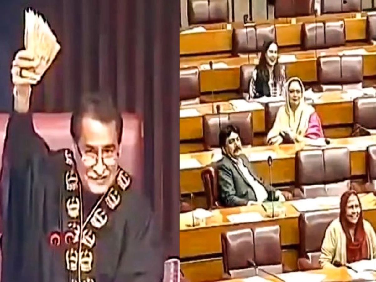 Pakistan Assembly Viral Cash Incident: 12 MPs Raises Hands for PKR 5,000 Found in Assembly, Social Media Reacts | Watch