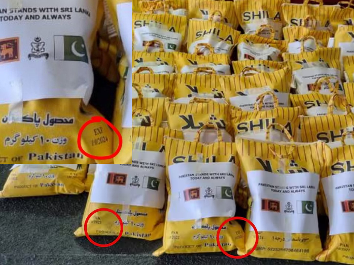 Sri Lanka Rejects Expired Pakistani Humanitarian Aid, Calls Shipment ‘Serious Concern’