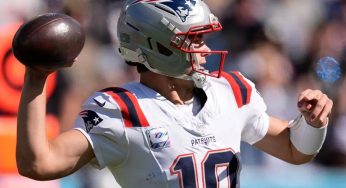 Drake Maye Patriots 4 First-Half Touchdowns Tom Brady Record Jets Win