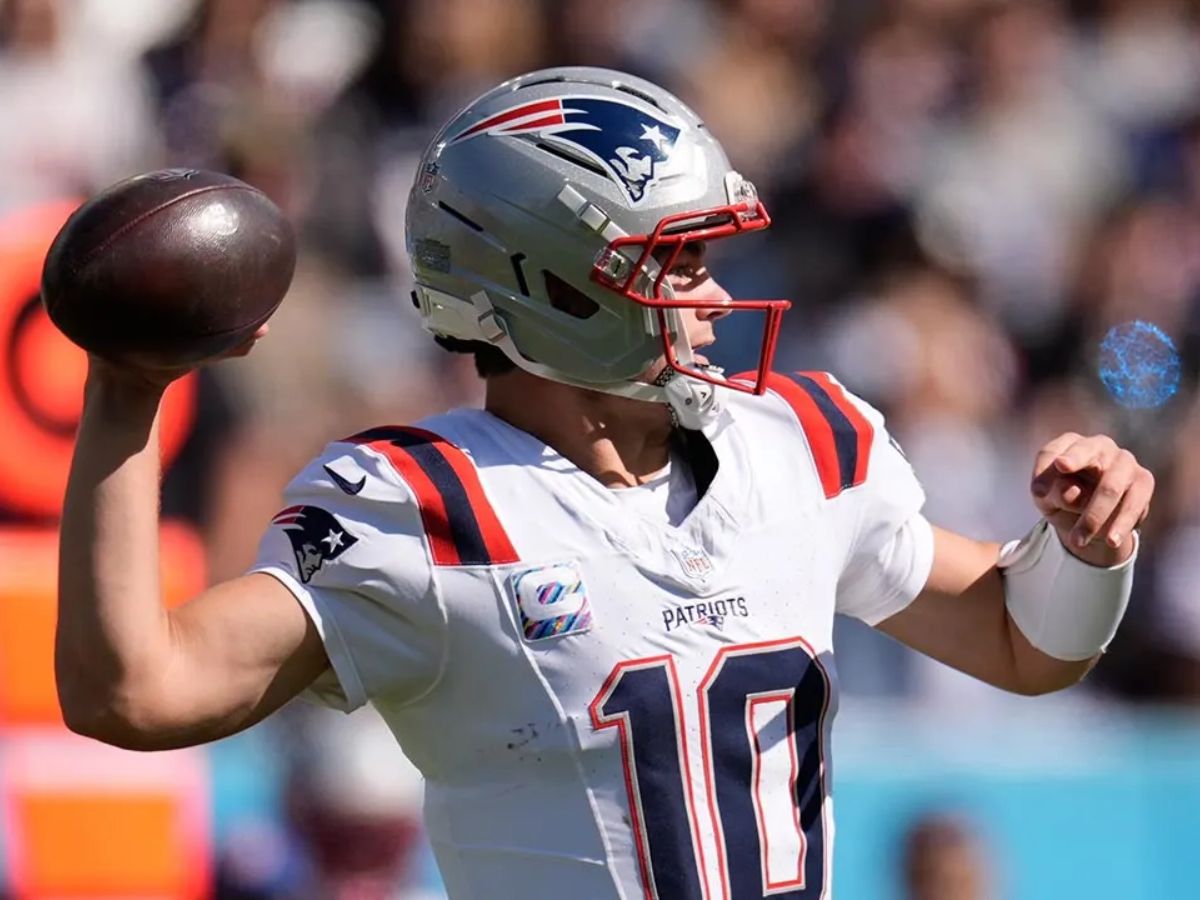 Drake Maye Patriots 4 First-Half Touchdowns Tom Brady Record Jets Win
