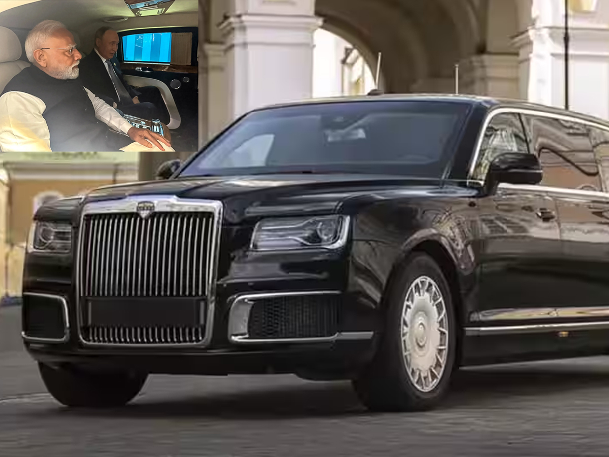 Putin to Use 6,200 Kg ‘Aurus Senat Limousine’ During India Visit? Here’s What Makes It a ‘Fortress on Wheels’
