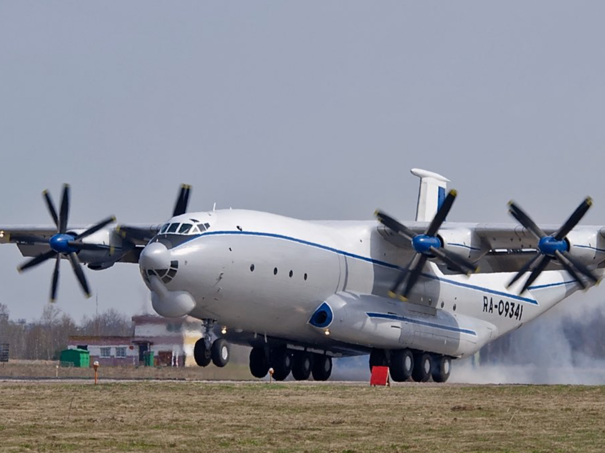 Russian AN-22 Military Cargo Plane Crashes in Ivanovo, Russia Reports No Survivors