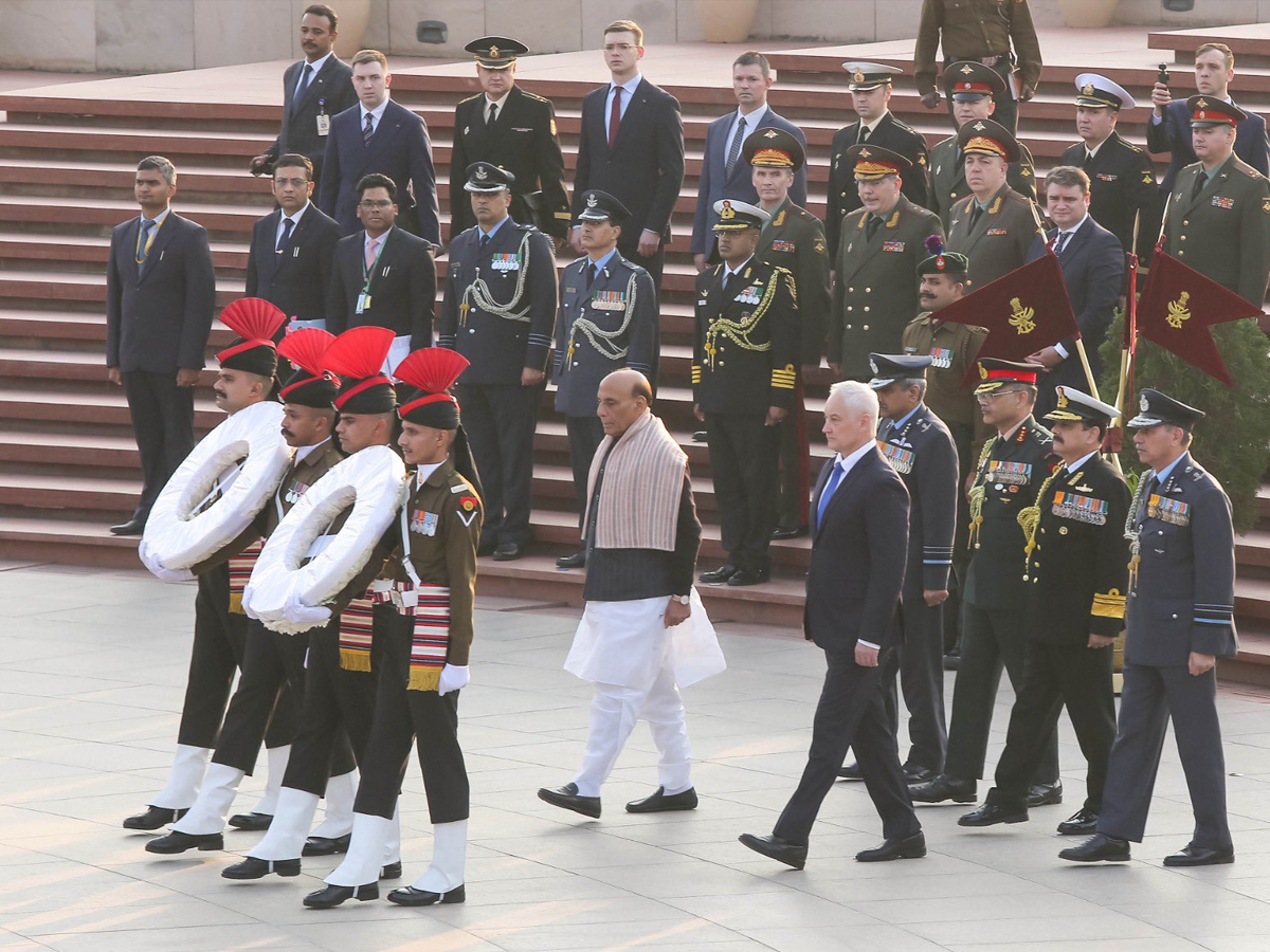 ‘Namaste on Indian Soil’: Russian Defence Minister Belousov Arrives in Delhi Ahead of President Putin’s High-Profile India Visit | Watch - Photo Gallery