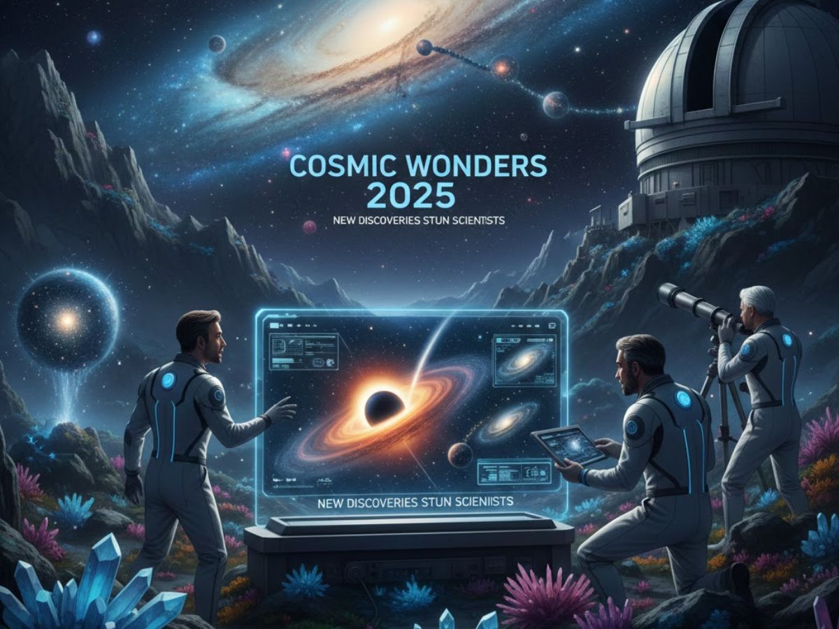 10 Cosmic Wonders That Stunned Scientists in 2025: From Interstellar Visitors to 50-Million-Light-Year Spinners