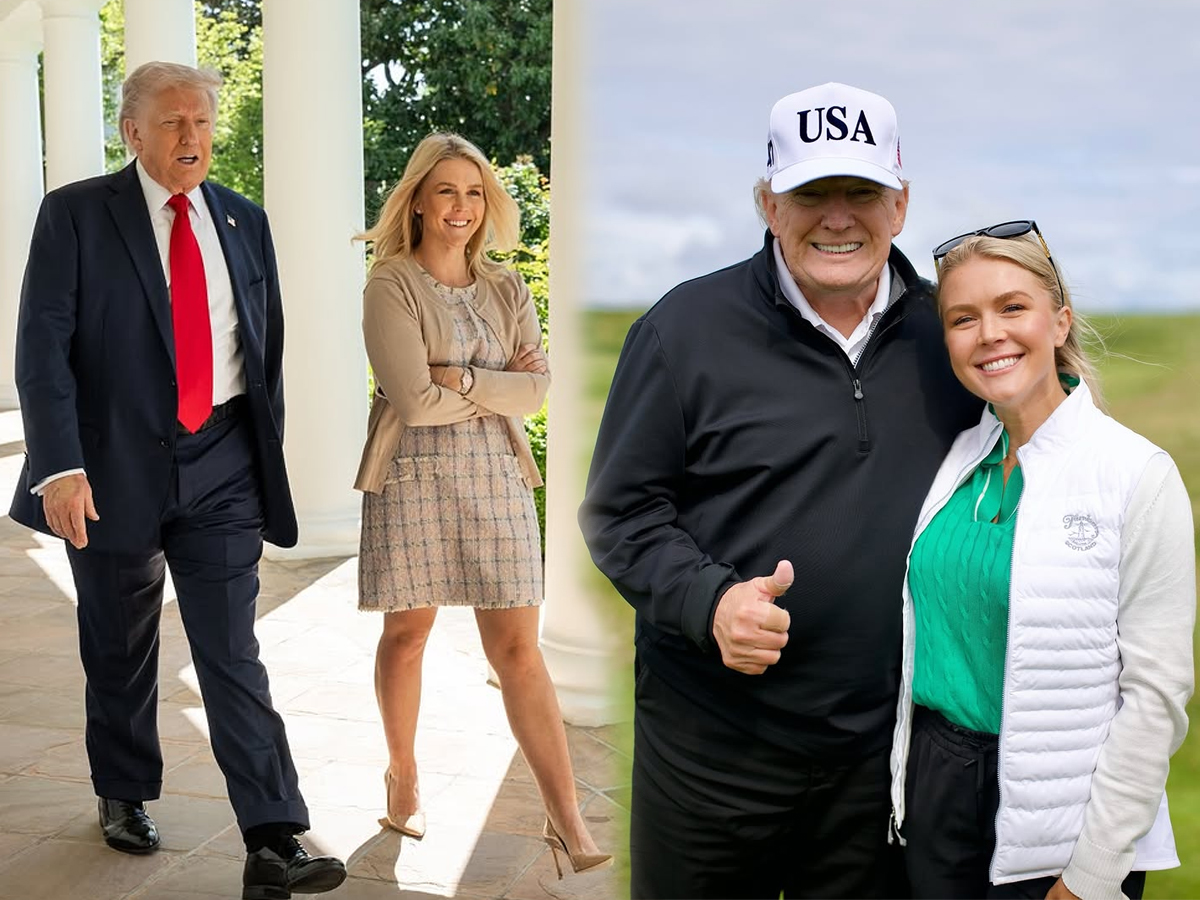 ‘That Beautiful Face, Those Lips That…’: Trump’s ‘Creepy’ Remark on Karoline Leavitt Sparks Outrage Online | Watch