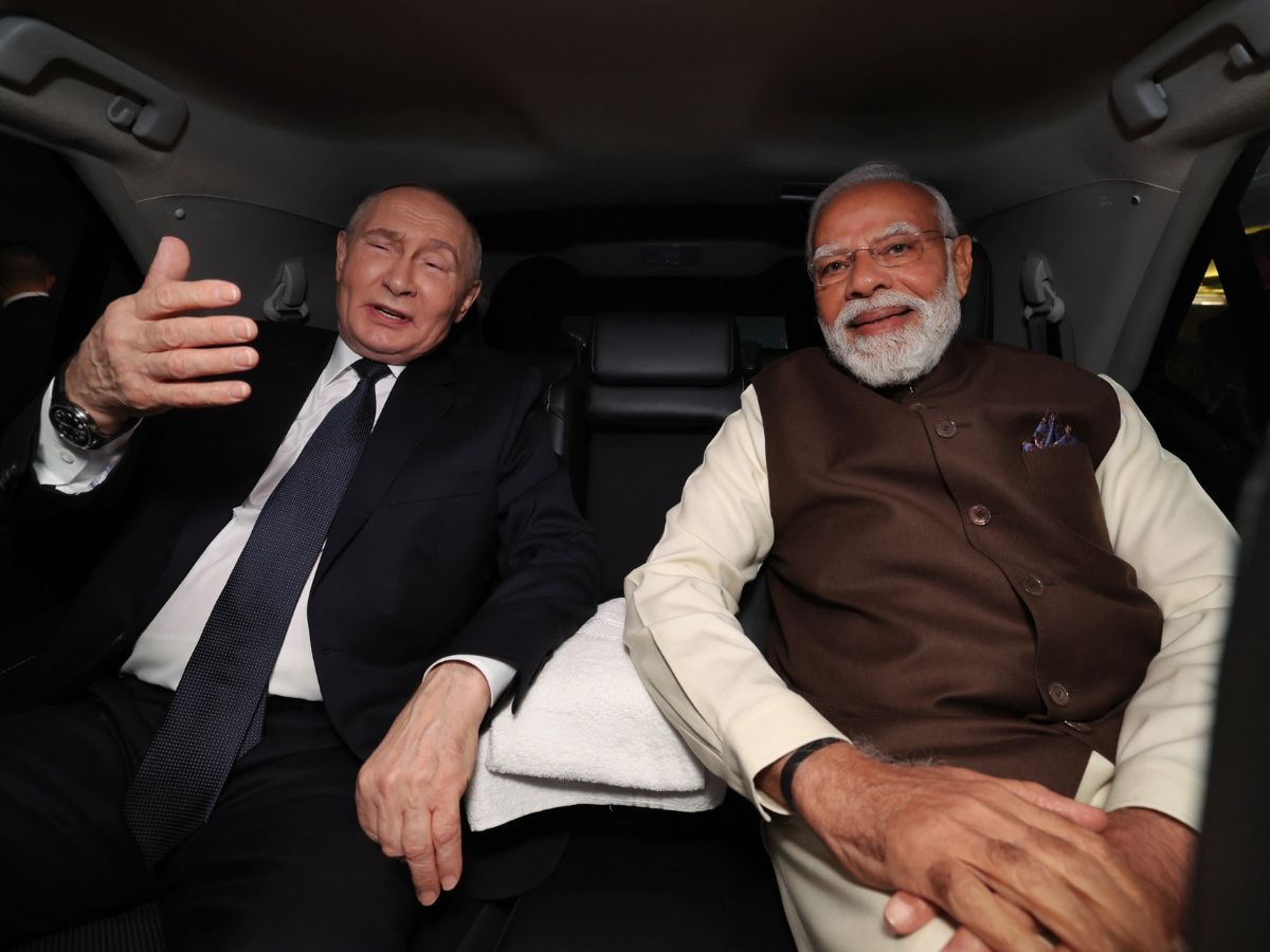 LIVE Streaming | Russian President Putin Holds Joint Presser with PM Modi at Hyderabad House Watch Online Here