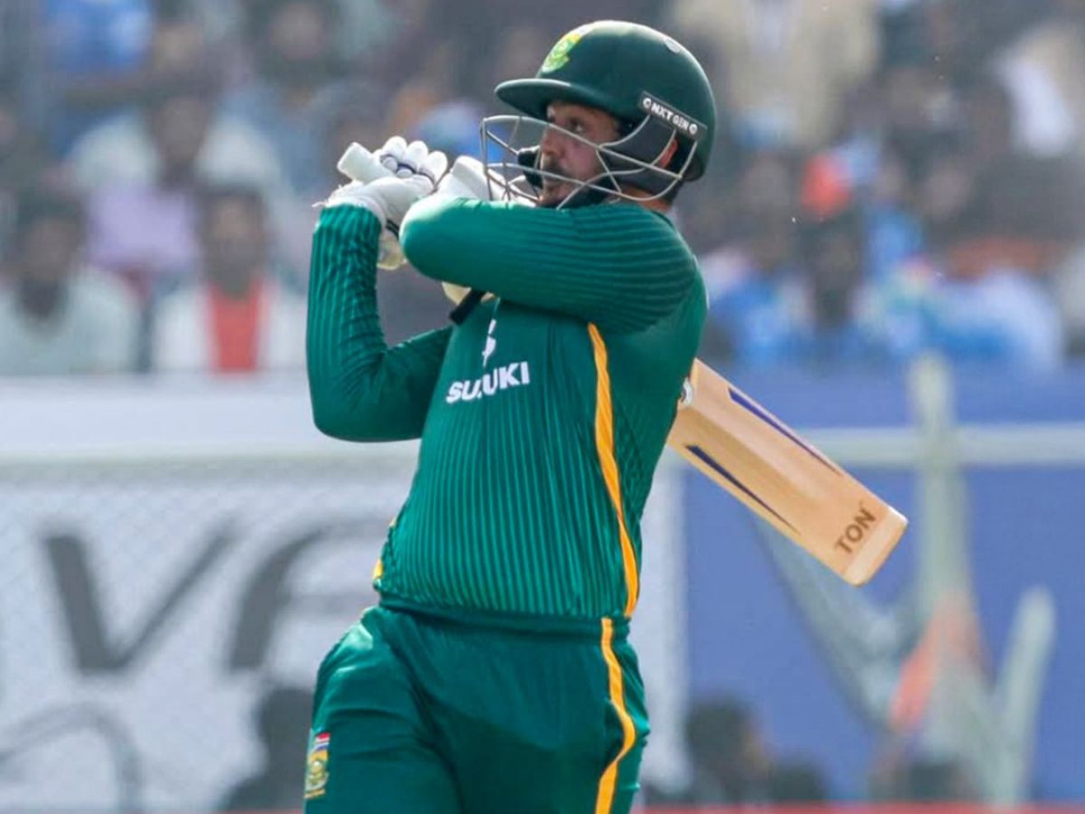 Quinton de Kock Scores 23rd ODI Hundred in 3rd ODI, Equals Jayasuriya With 7 Against India