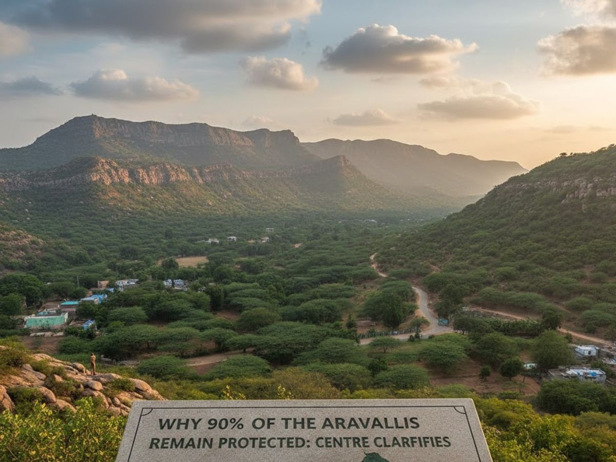 Why 90% of the Aravallis Remain Protected: Centre Clarifies