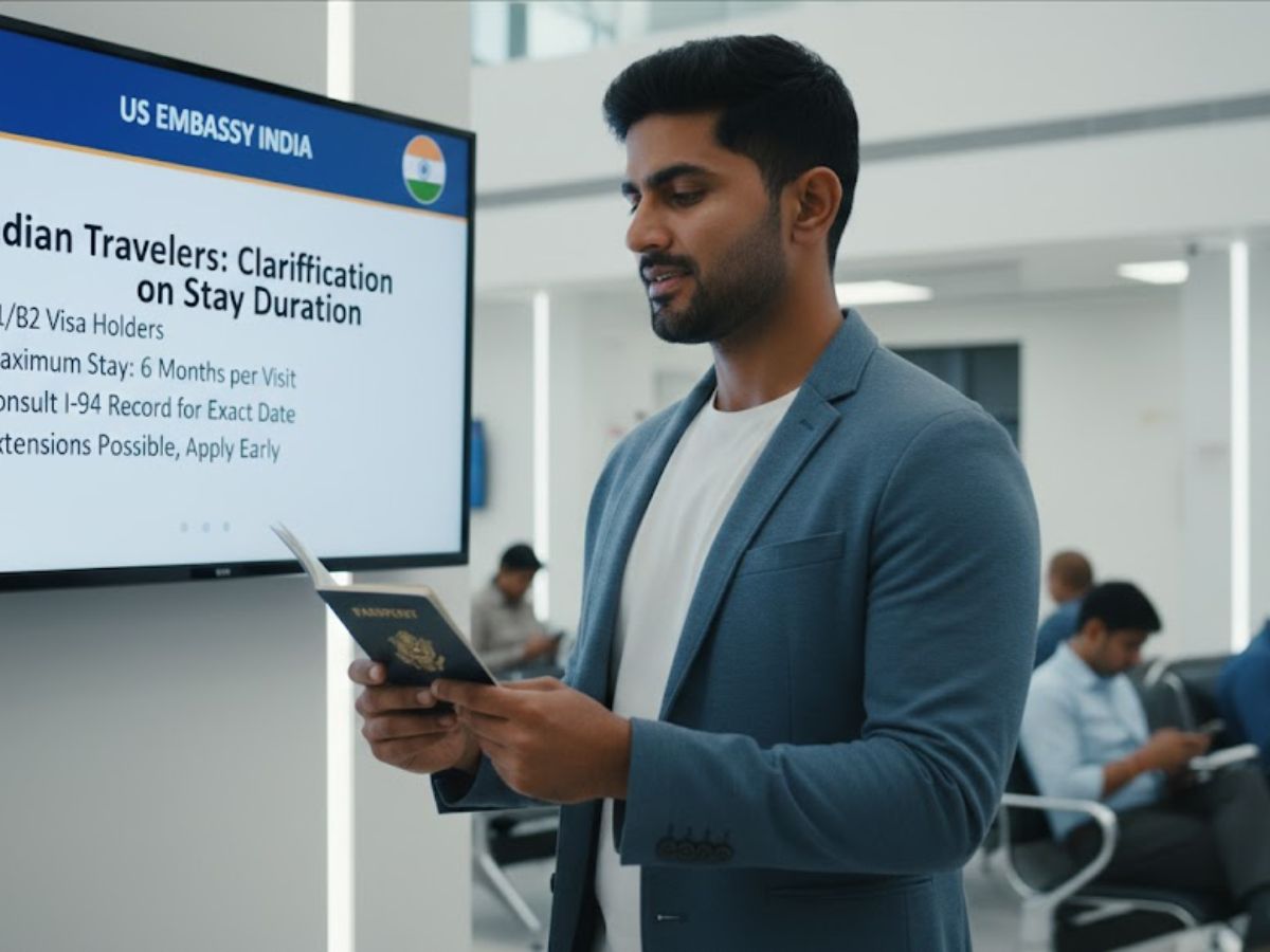 How Long Can Indians Stay in the US? Embassy Clarifies Key Rule for Indian Travelers