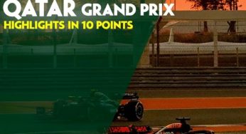 From Pole to Panic: Qatar Grand Prix Highlights in 10 Points