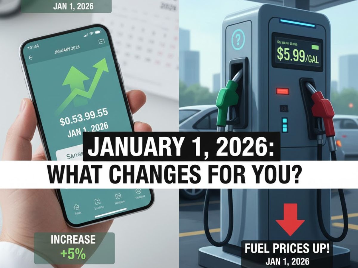 From Salaries to Fuel Prices: What Changes for You on January 1, 2026; Mandatory PAN-Aadhaar Link, Bank, Salary, Tax Rules & Price Updates
