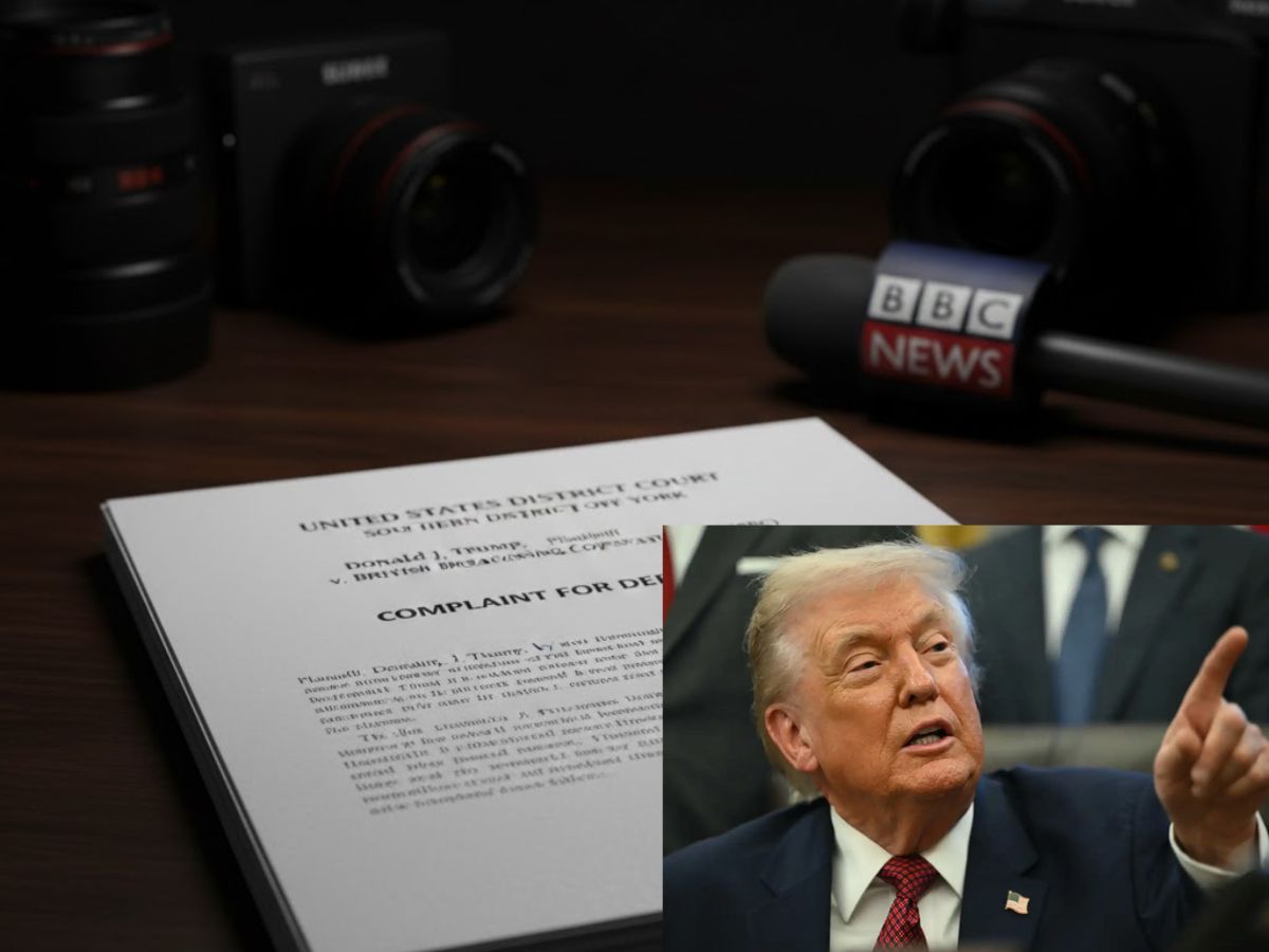 Trump Files  Billion Defamation Lawsuit Against BBC Over Edited Capitol Speech Clip - Photo Gallery