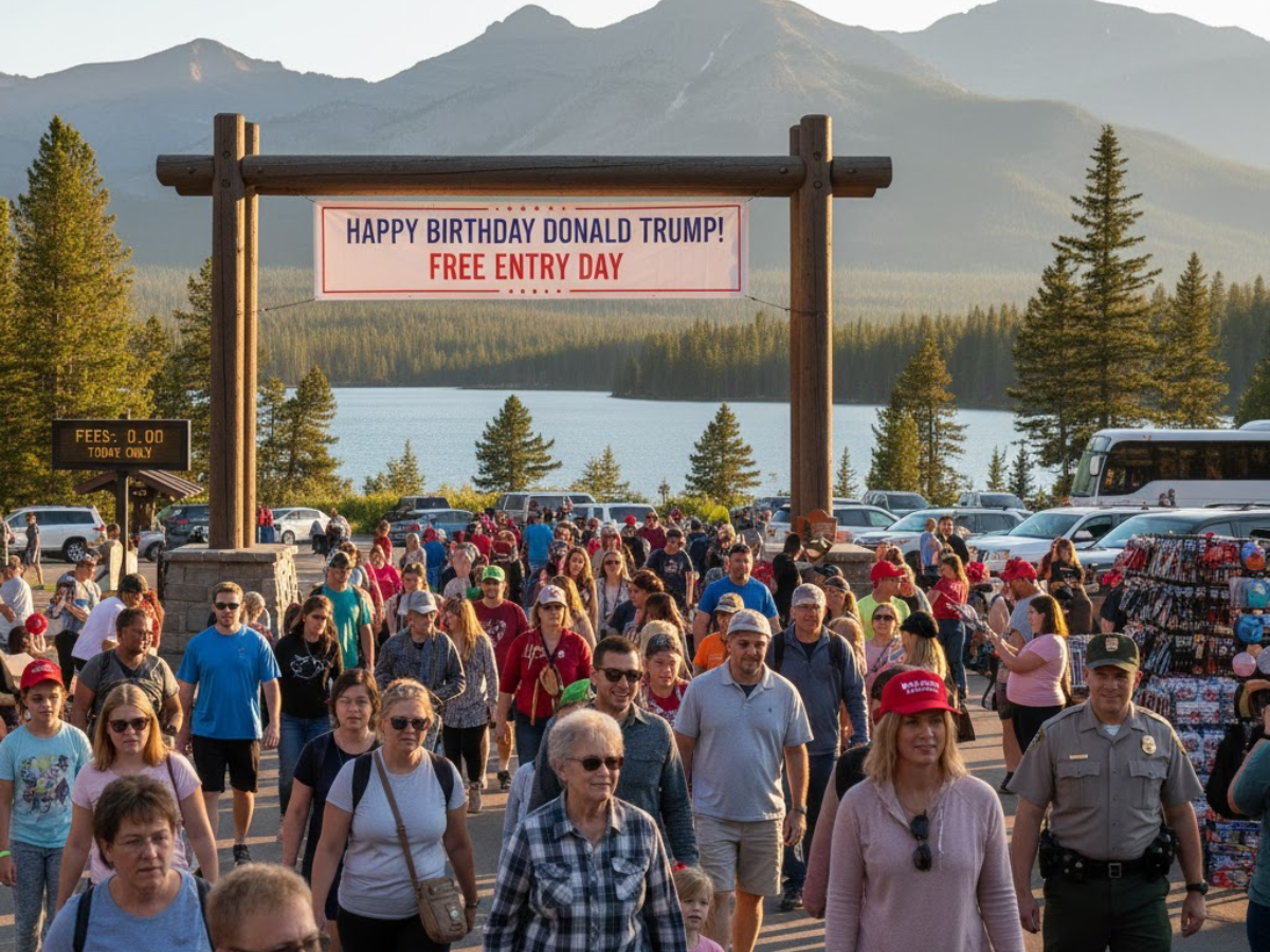 Trump’s Birthday Becomes Free National Park Day Under New U.S. Policy Amid Fee Hikes