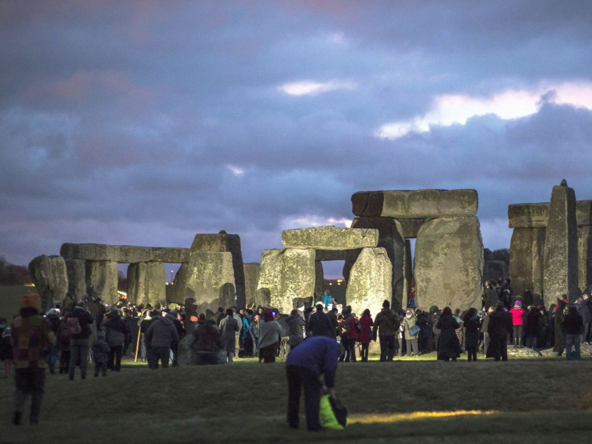 winter solstice in stonehenge