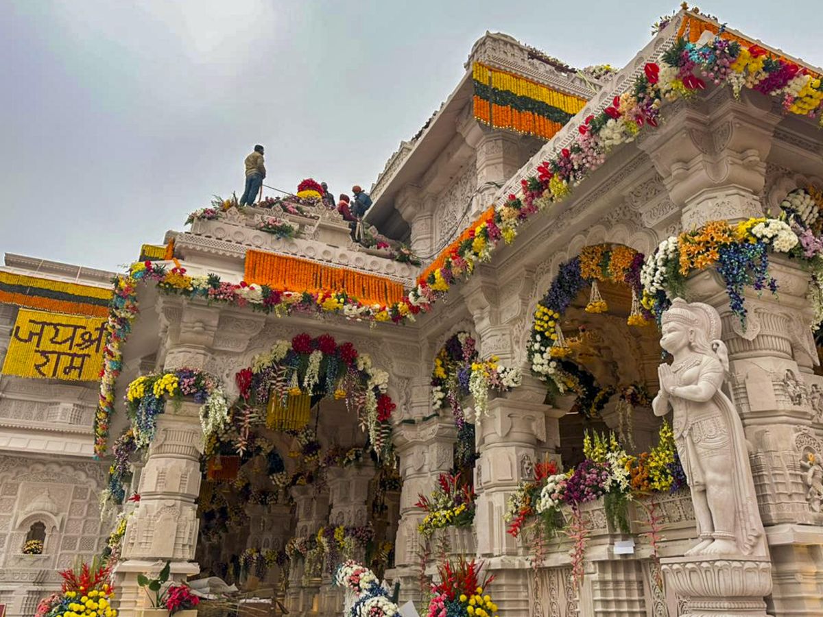 Rajnath Singh to Hoist Flag at Maa Annapurna Temple in Ayodhya