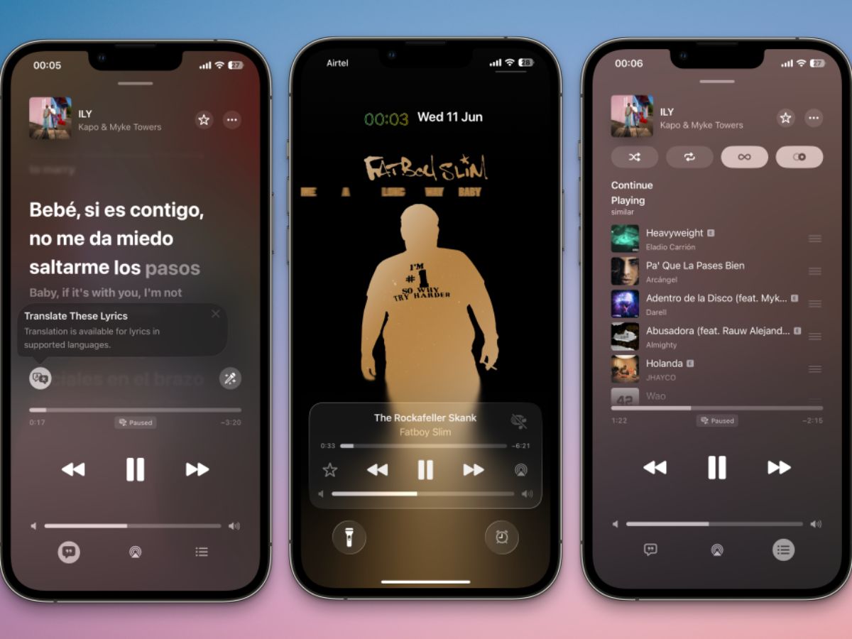 Apple Music iOS 26.2 Update: Offline Lyrics, Favourite Songs, AutoMix, New Design Features & More