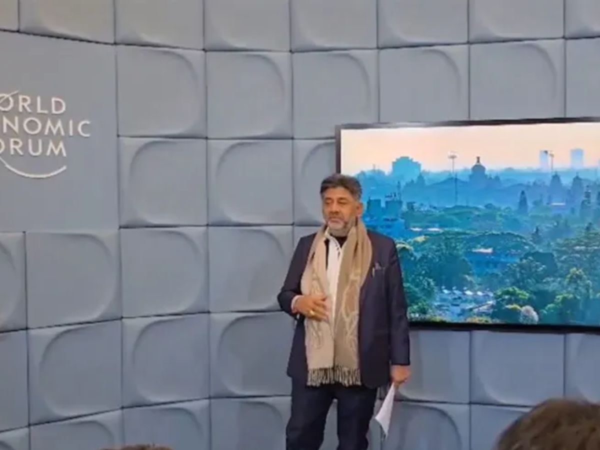 Shivakumar invites investors to invest in ‘City of Future’ at Davos